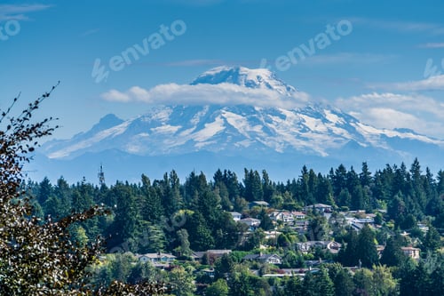 Preview: Home Sit Below Mount Rainier In Washington State.