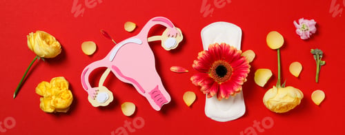 Preview: Women's health and women's healthcare concept with uterus