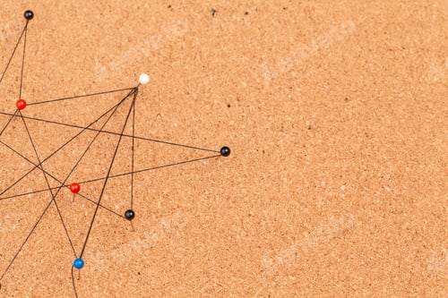Preview: pins connected creating a network
