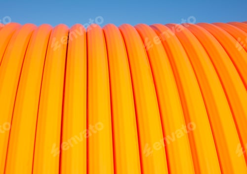Preview: Fiber optic cable roll for broadband internet