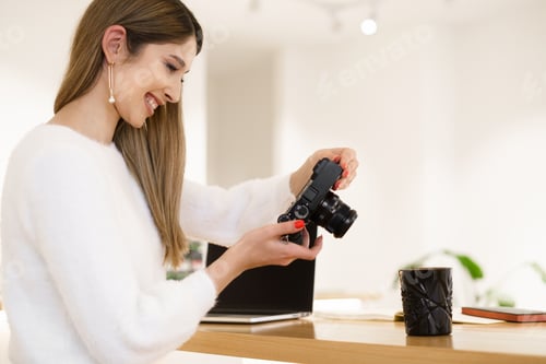 Preview: Photography, people and technology concept