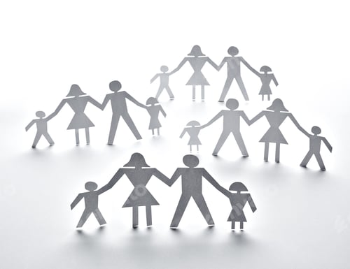 Preview: paper people community unity togetherness