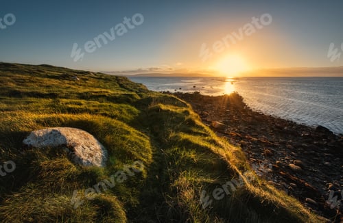 Preview: Sunset at Cloosh in Galway, Ireland