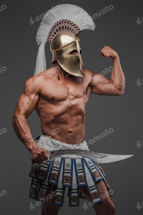 Preview: Ancient Warrior Revived Hoplite with Gladius