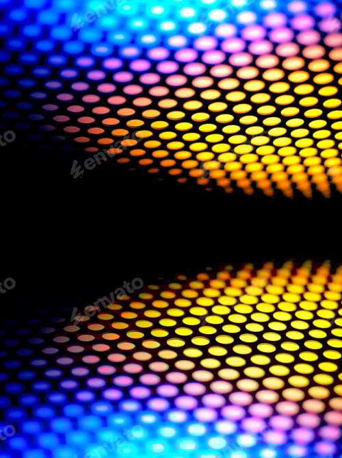 Preview: Metalic backlit shinny background