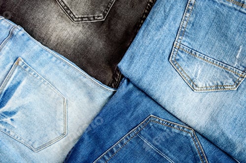 Preview: Background from a variety of jeans.