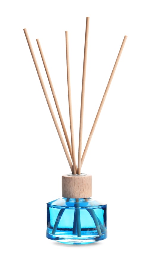 Preview: New reed air freshener on white background