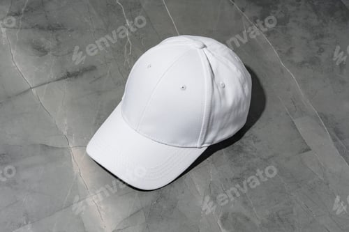 Preview: Baseball cap on gray background studio shot