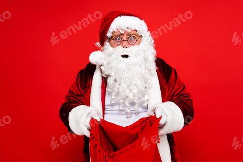 Preview: Funny Santa Claus portrait