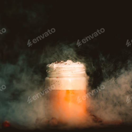 Preview: Smoke near coffee and spices