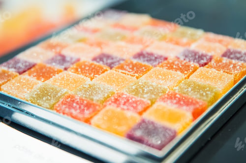 Preview: Colorful candy cubes