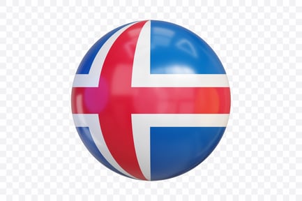 Preview: 3D Iceland Flag