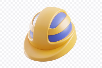 Visualização: Capacete de segurança