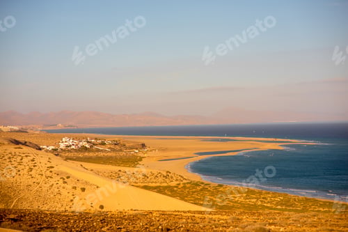 Preview: Sotavento beach on Fuerteventura island