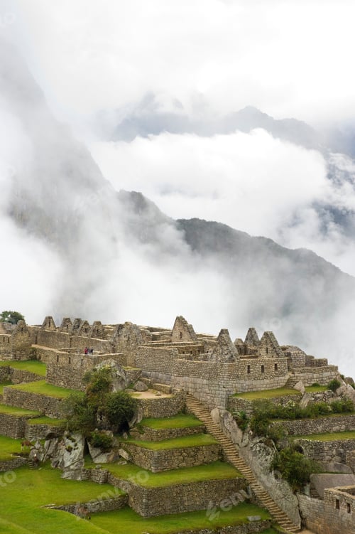 Preview: Early morning mist at Machu Picchu, Peru