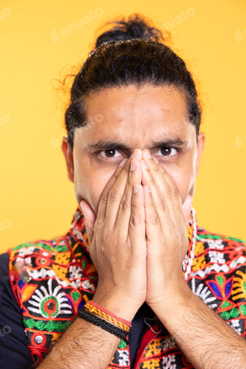 Preview: Close up of person on the verge of crying, left speechless