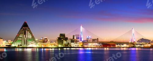 Preview: Skyline Of Aomori, Japan.