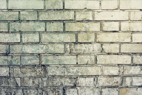 Preview: Weathered rustic white brick wall surface texture