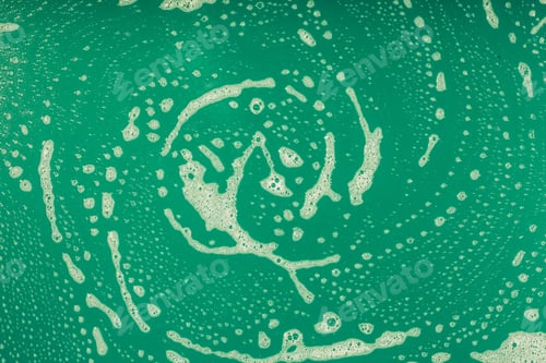 Preview: Drops- Liquid Foam. Fluid Aqua- Abstract Pattern Nature. Background- Cleansing Wash. Shampoo