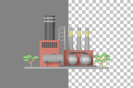 Preview: Factory 3D Icon