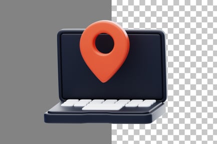 Preview: Digital Nomad 3D Icon