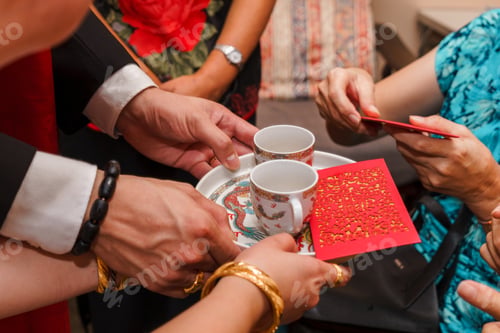 Preview: Wedding day tea ceremony
