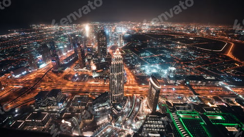 Preview: Colourful view of Dubai, United Arab Emirates