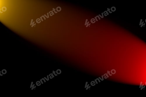 Preview: Blurred red yellow color abstract background. Smooth transitions of iridescent colors. Abstract red