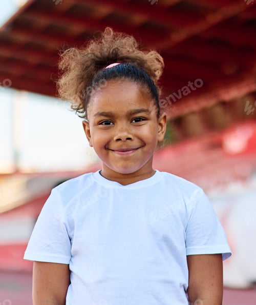 Preview: Children having fun exercising doing sports