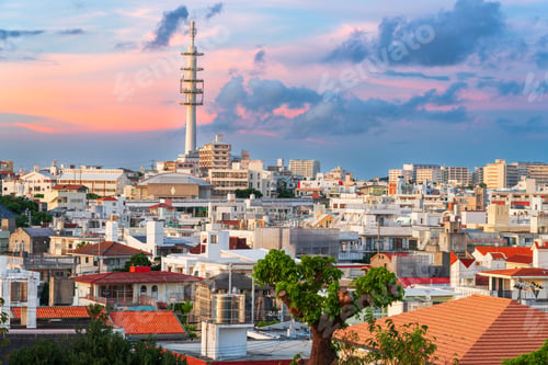 Preview: Naha, Okinawa, Japan Cityscape at Dusk