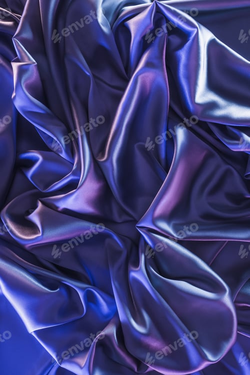Preview: ultra violet trendy shiny silk fabric background