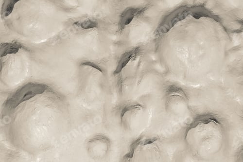 Preview: The Abstract Textured Background Of A Bumpy Surface Of Beige Color