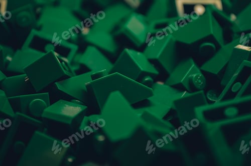 Preview: many lego style toy bricks