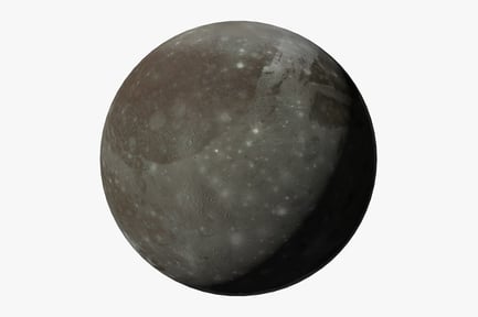 Preview: Ganymede: Jupiter Moon with Cratered Surface