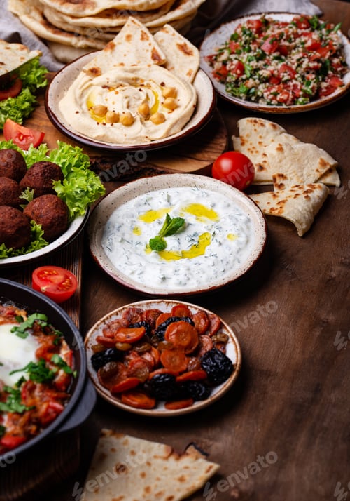 Preview: Traditional Jewish, Israeli and middle Eastern food