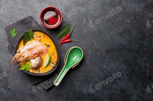 Preview: Tom Yum traditional Thai soup