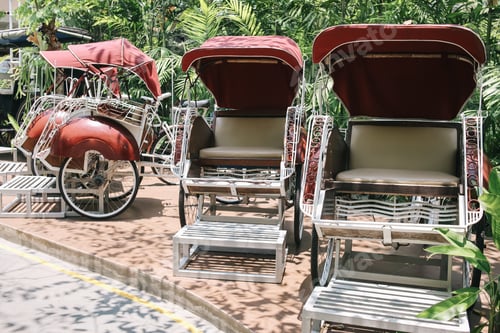 Preview: Pedicab as Decorations