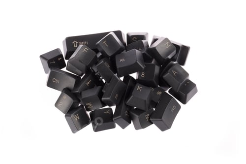 Preview: a pile of computer keys