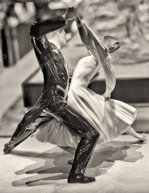 Preview: Porcelain Ballroom Dancers