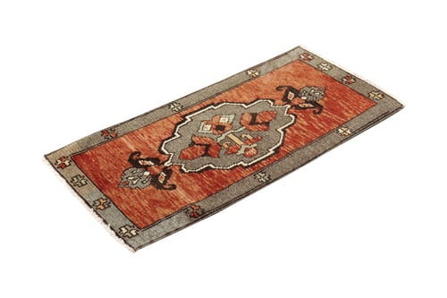 Preview: hand-woven, decorative wool Turkish carpet