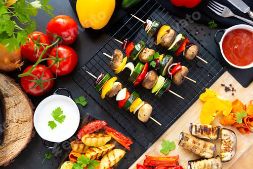 Preview: Grilled vegetables