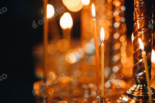 Preview: the lighting ✨ in the Orthodox Church