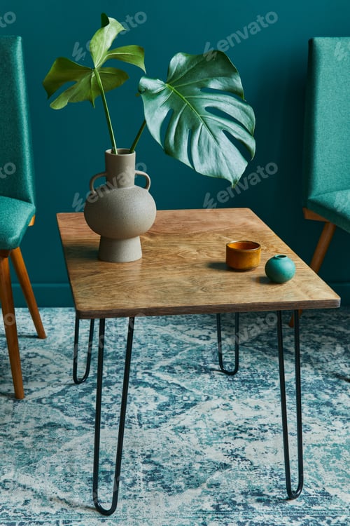 Preview: Stylish concept of living room interior