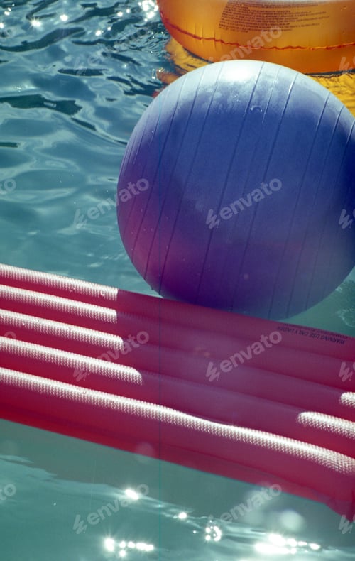 Preview: Pool Summertime Abstract