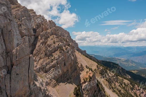 Preview: Beautiful mountain landscape (Prat de Cadi, Catalonia, Spain)