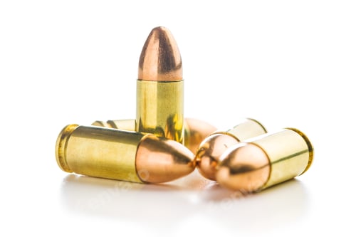 Preview: 9mm pistol bullet.