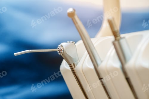 Preview: Dentist tools and equipment for dental care, consisting of dental Medical equipment, dentist