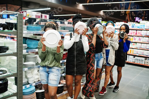 Preview: Africans at supermarket