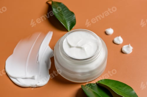 Preview: Glass skin cream jar