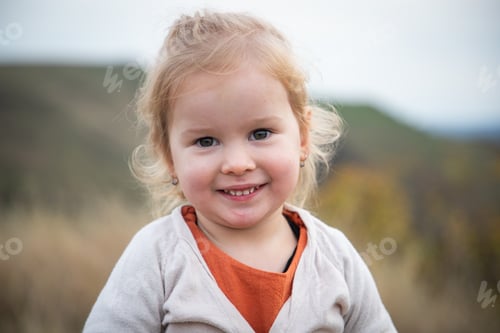Preview: portrait of a sweet little baby girl